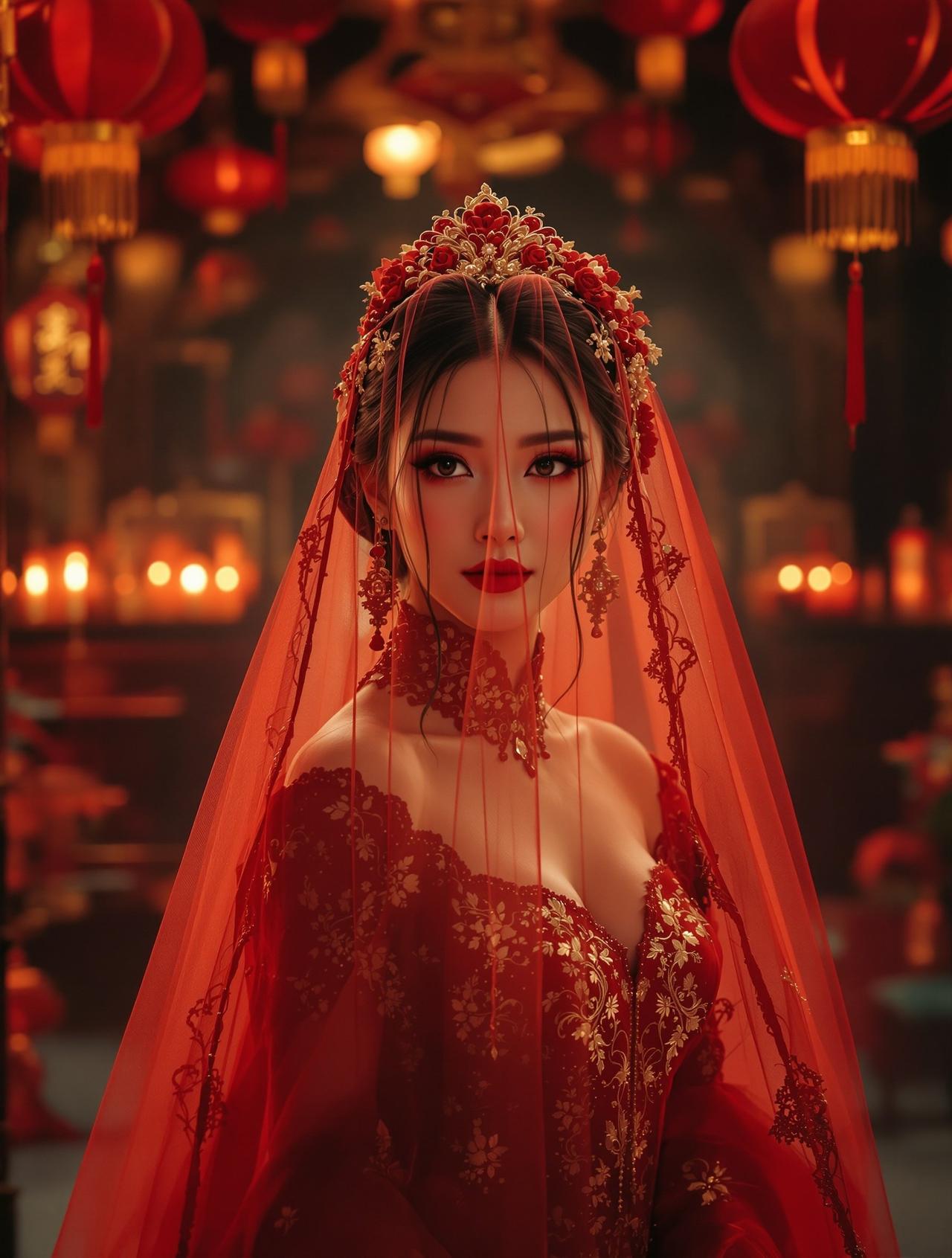 AI短剧视频《替嫁新娘是大佬》- 先婚后爱题材短剧封面