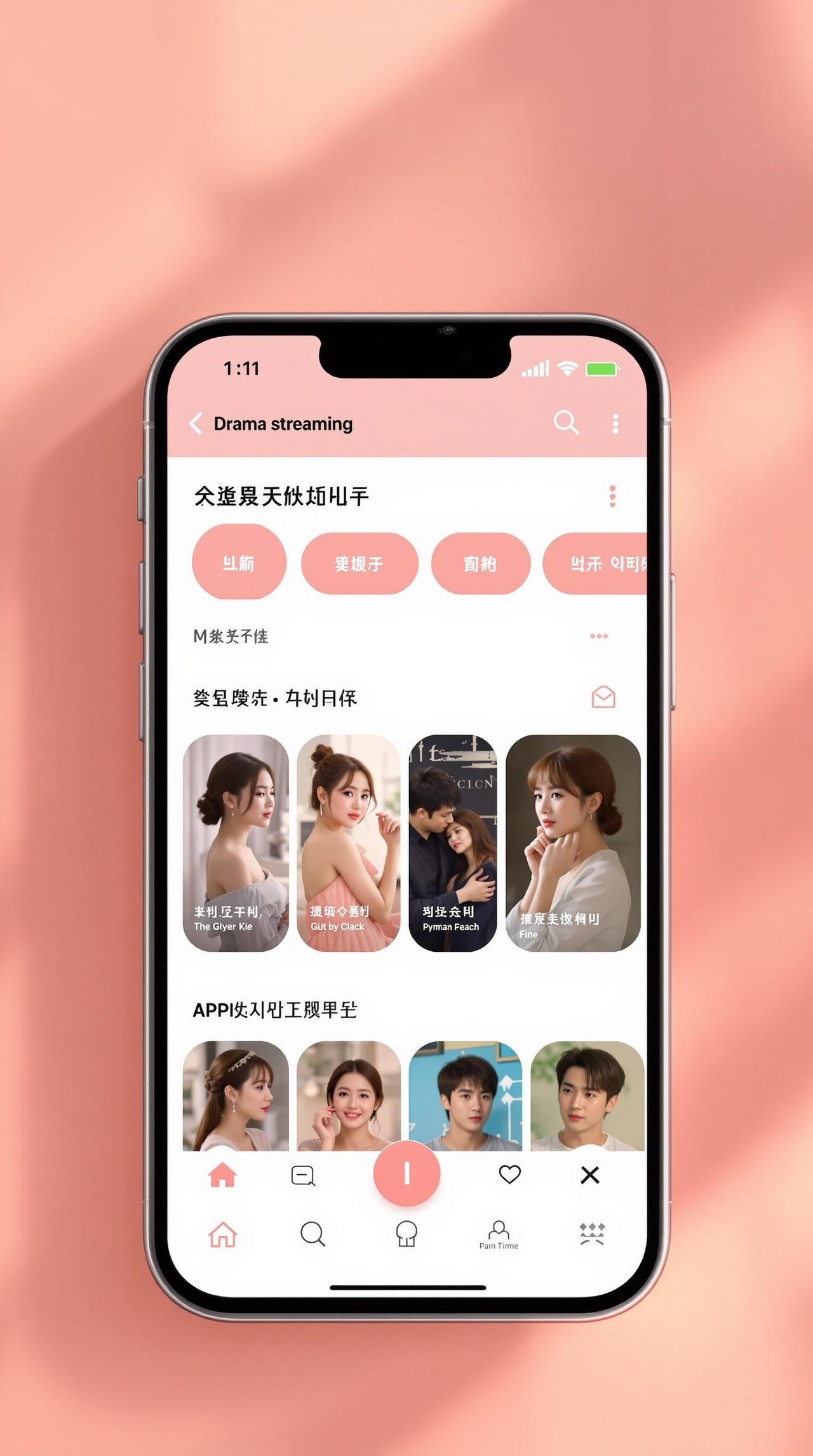 AI短剧视频App界面预览